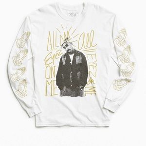 Tupac All Eyez On Me Long Sleeved Graphic